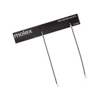 Molex 213353-0200 T-Bar Multi-Band Antenna with IPEX, UFL Connector, 4G (LTE)