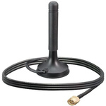 Linx ANT-2.4-MMG1-SMA-1 Whip Multi-Band Antenna with SMA Male Connector, ISM Band