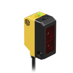 Banner Through Beam Photoelectric Sensor, Block Sensor, 100 mm Detection Range
