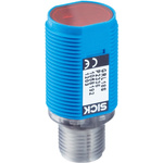 Sick Retroreflective Photoelectric Sensor, Barrel Sensor, 7.2 m Detection Range