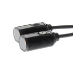 Omron Through Beam Photoelectric Sensor, Barrel Sensor, 15 m Detection Range