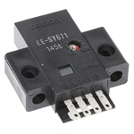 Omron Retroreflective Photoelectric Sensor, Block Sensor, 1 mm → 5 mm Detection Range