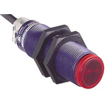 Telemecanique Sensors Diffuse Photoelectric Sensor, Barrel Sensor, 600 mm Detection Range