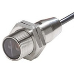 Omron Through Beam Photoelectric Sensor, Barrel Sensor, 20 m Detection Range