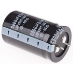 RS PRO 6800μF Aluminium Electrolytic Capacitor 63V dc, Snap-In