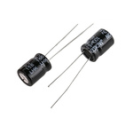 RS PRO 100μF Aluminium Electrolytic Capacitor 63V dc, Radial, Through Hole