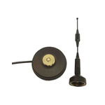 Siretta MIKE12/3M/SMAM/RP/S/31 Whip WiFi Antenna with SMA RP Connector, WiFi