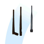 Laird External Antennas RD2458-5-SMA Whip WiFi Antenna with SMA Connector, WiFi