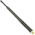 RF Solutions ANT-24G-905-SMA Whip WiFi Antenna with SMA RP Connector, WiFi
