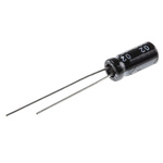 RS PRO 10μF Aluminium Electrolytic Capacitor 50V dc, Radial, Through Hole