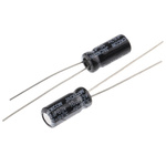 RS PRO 10μF Aluminium Electrolytic Capacitor 63V dc, Radial, Through Hole