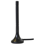 Mobilemark MAG2-UMB-2C-BLK-120 Whip WiFi Antenna with SMA Connector, 2G (GSM/GPRS), 3G (UTMS), WiFi