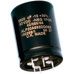 KEMET 10000μF Aluminium Electrolytic Capacitor 40V dc, PCB Mount - ALP20A1004DD