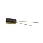 Panasonic 47μF Aluminium Electrolytic Capacitor 50V dc, Radial, Through Hole - EEUFC1H470
