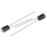RS PRO 10μF Aluminium Electrolytic Capacitor 25V dc, Radial, Through Hole