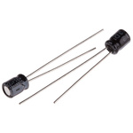 RS PRO 22μF Aluminium Electrolytic Capacitor 16V dc, Radial, Through Hole