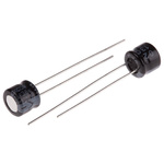 RS PRO 22μF Aluminium Electrolytic Capacitor 35V dc, Radial, Through Hole