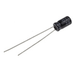 RS PRO 220μF Aluminium Electrolytic Capacitor 16V dc, Radial, Through Hole