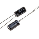 RS PRO 10μF Aluminium Electrolytic Capacitor 35V dc, Radial, Through Hole