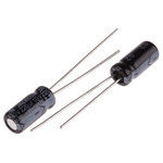 RS PRO 220μF Aluminium Electrolytic Capacitor 10V dc, Radial, Through Hole