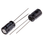 RS PRO 330μF Aluminium Electrolytic Capacitor 10V dc, Radial, Through Hole