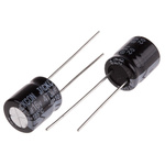 RS PRO 470μF Aluminium Electrolytic Capacitor 16V dc, Radial, Through Hole