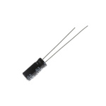 RS PRO 47μF Aluminium Electrolytic Capacitor 25V dc, Radial, Through Hole
