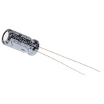 RS PRO 220nF Aluminium Electrolytic Capacitor 50V dc, Radial, Through Hole