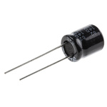 RS PRO 100μF Aluminium Electrolytic Capacitor 63V dc, Radial, Through Hole