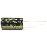 RS PRO 10μF Aluminium Electrolytic Capacitor 100V dc, Radial, Through Hole