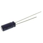 Panasonic 100μF Aluminium Electrolytic Capacitor 16V dc, Radial, Through Hole - ECA1CM101