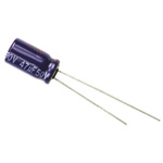 Panasonic 47μF Aluminium Electrolytic Capacitor 50V dc, Radial, Through Hole - ECA1HM470