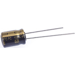 Panasonic 470μF Aluminium Electrolytic Capacitor 10V dc, Radial, Through Hole - EEUFC1A471