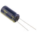 Panasonic 1000μF Aluminium Electrolytic Capacitor 35V dc, Radial, Through Hole - EEUFC1V102