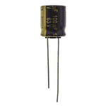 Panasonic 100μF Aluminium Electrolytic Capacitor 63V dc, Radial, Through Hole - EEUFC1J101