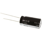 Panasonic 2200μF Aluminium Electrolytic Capacitor 25V dc, Radial, Through Hole - ECA1EHG222