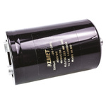 KEMET 2200μF Aluminium Electrolytic Capacitor 400V dc, Screw Terminal - ALS31A222MF400