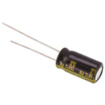 Panasonic 680μF Aluminium Electrolytic Capacitor 10V dc, Radial, Through Hole - EEUFM1A681L