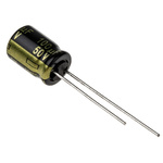 Panasonic 100μF Aluminium Electrolytic Capacitor 50V dc, Radial, Through Hole - EEUFM1H101