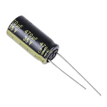 Panasonic 470μF Aluminium Electrolytic Capacitor 35V dc, Radial, Through Hole - EEUFM1V471