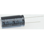 Rubycon 100μF Aluminium Electrolytic Capacitor 25V dc, Radial, Through Hole - 25YXF100MEFC6.3X11