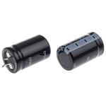 RS PRO 100μF Aluminium Electrolytic Capacitor 400V dc, Snap-In