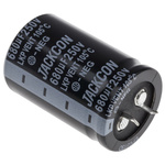 RS PRO 680μF Aluminium Electrolytic Capacitor 250V dc, Snap-In