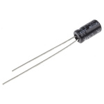 RS PRO 10μF Aluminium Electrolytic Capacitor 25V dc, Radial, Through Hole