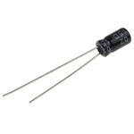 RS PRO 22μF Aluminium Electrolytic Capacitor 16V dc, Radial, Through Hole