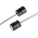 RS PRO 22μF Aluminium Electrolytic Capacitor 35V dc, Radial, Through Hole