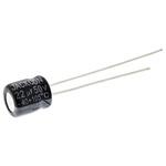 RS PRO 22μF Aluminium Electrolytic Capacitor 50V dc, Radial, Through Hole