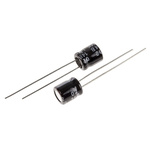 RS PRO 220μF Aluminium Electrolytic Capacitor 16V dc, Radial, Through Hole