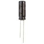Panasonic 1000μF Aluminium Electrolytic Capacitor 16V dc, Radial, Through Hole - EEUFR1C102L