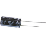 Panasonic 820μF Aluminium Electrolytic Capacitor 25V dc, Radial, Through Hole - EEUFR1E821